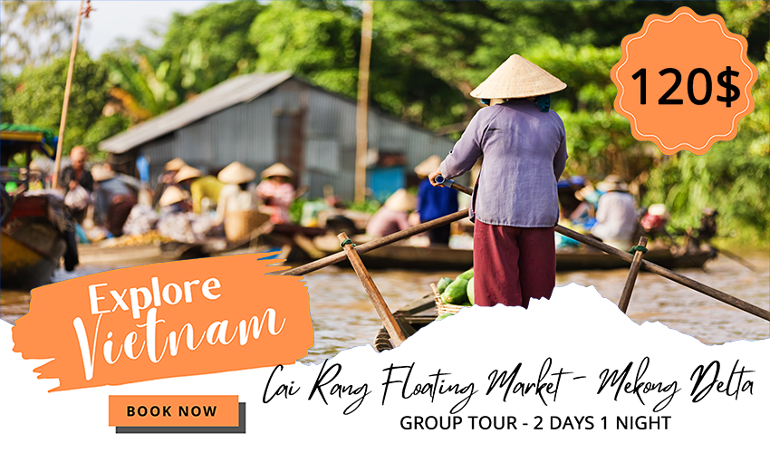 Cai Rang Floating Market and Mekong Delta Group Tour - 2 days 1 night