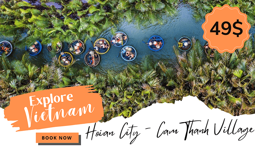 Hoi An City – Cam Thanh Coconut Village Tour (Half day)