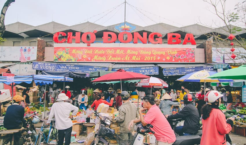 dong ba market - eat in hue