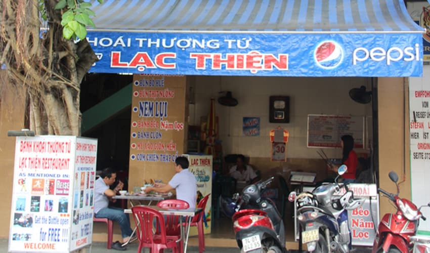 lac thien restaurant - eat in hue