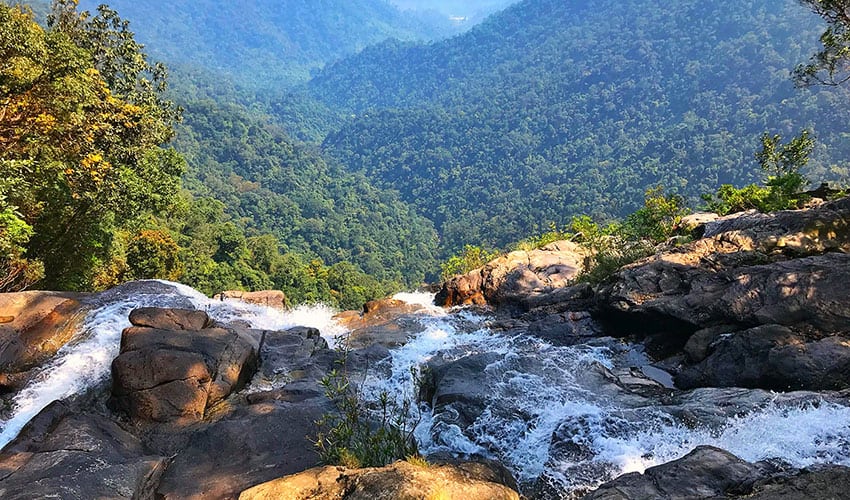 waterfall-bach-ma hue to bach ma national park