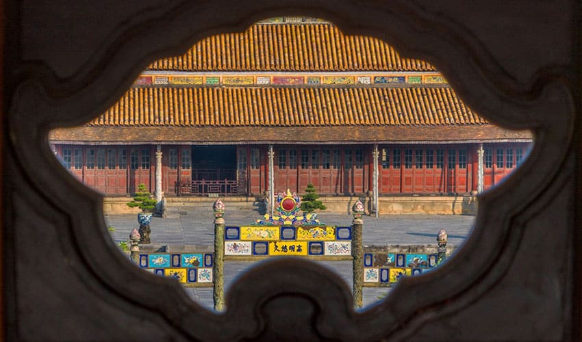 Supreme Harmony Palace Imperial Citadel Hue - hue city vietnam