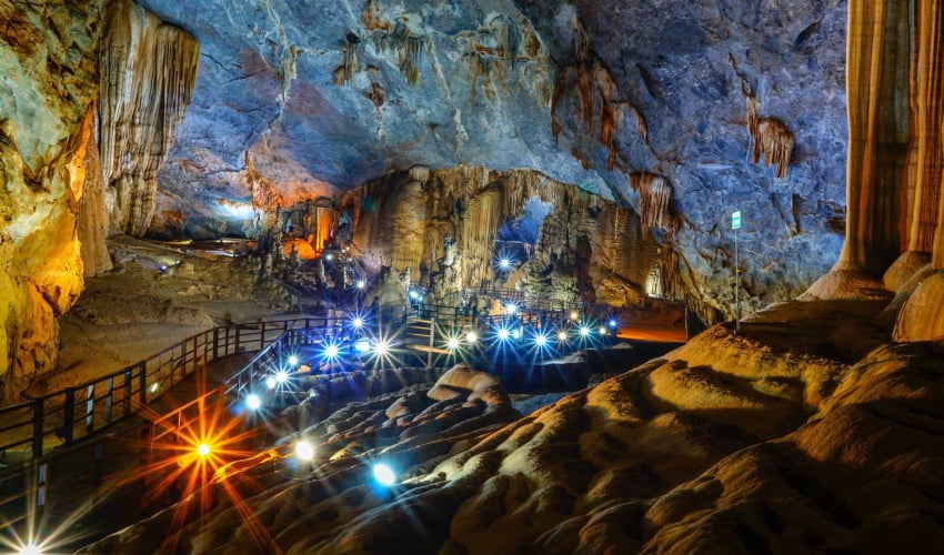 the beautiful paradise cave